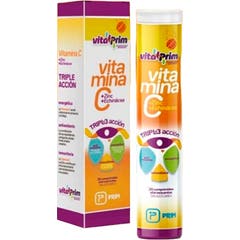 VitalPrim Vitamine C Triple Action Effervescente 24comp