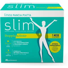 Montefarmaco Pack Ventre Plat Slim 240caps + Crème