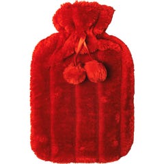 Ma Petite Bouillotte Bouillotte polaire à eau rouge 2 l