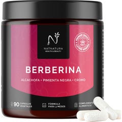 Natnatura Berberina Pura 1500mg 90 cápsulas
