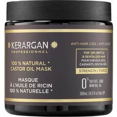 Kerargan Anti-Chute Masque à l'Huile de Ricin 500ml