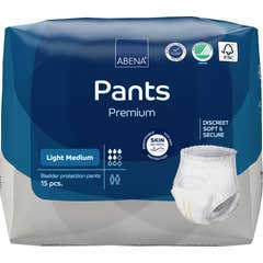 Abena Pants Premium Couches Absorbants Light Taille M 15uts