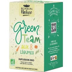 Romon Nature Green Team 8 Légumes 16 Sachets