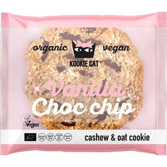 Kookie Cat Biscuit Pépites de Chocolat Vanille Bio 50g