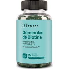 Zenement Biotine Sélénium Zinc Vit B C et E 90 Gommes Végétales