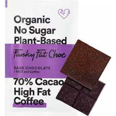 Funky Fat Foods Chocolate Keto con Café 10x50g