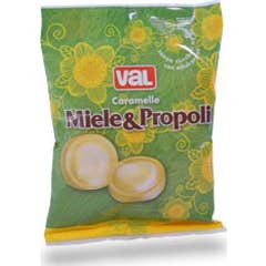 Val Bonbons au Miel et Propolis Sans Sucre 50g