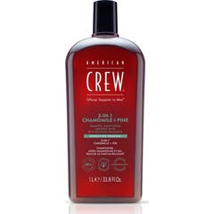 American Crew 3 em 1 Chamomile + Pine 450ml