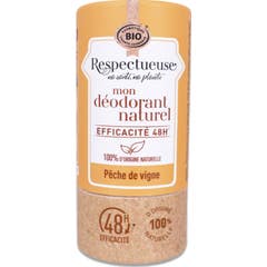 Respectueuse Déodorant solide Pêche 50 g