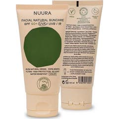 Nuura Crème Solaire Visage SPF50+ Teintée 50ml