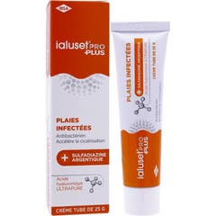 Ialuset Pro Plus Crème Cicatrisante Antibactérienne 25 gr