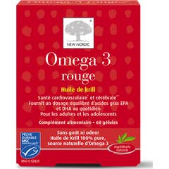 New Nordic Omega 3 Rouge 60 Gélules