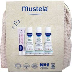 Mustela Bébé Set Trousse Coton Beige Peau Normale