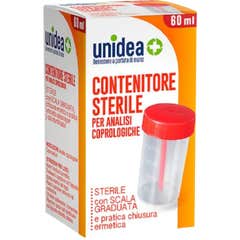 Unidea Récipient Stérile pour Analyse Fécale 60ml