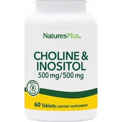 Nature's Plus Choline & Inositol 500mg 60caps