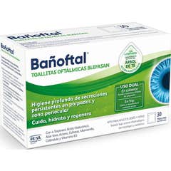 Bañoftal Lingettes Yeux Blefasan 30 uts