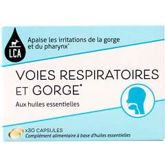 LCA Voies Respiratoires et Gorge 30caps