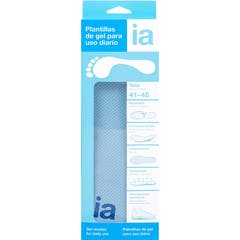 Interapothek Semelles en gel usage quotidien pointure 41-46 2 unités