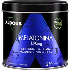 Aldous Labs Mélatonine 5Htp Magnésium Valériane Vitamine B6 250caps