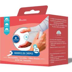 Soineo Bandage Élastique 4mx7cm 2uts