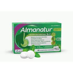 Almanatur Acción Multisíntoma 5 en 1 40 comprimidos masticables menta