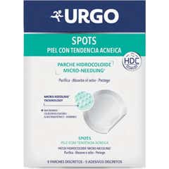 Urgo Spots Patchs Hydrocolloid Microneedling 9 Unités