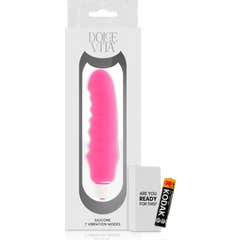 Dolce Vita Genius Vibrator Silicone Rose 1pc