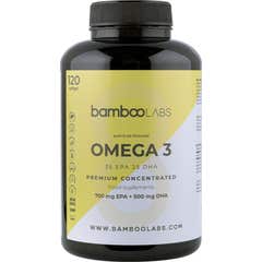 BambooLabs Huile De Poisson Oméga 3 120 Gélules