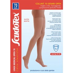 Scudotex 70 Collant Open Toe 3 Daim 1ut