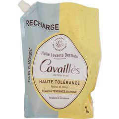 Cavaillès Huile Lavante Dermato Haute Tolérance Recharge 1000 ml