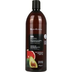 Thader Pharma Gel Bain Pamplemousse et Avocat 1000 ml