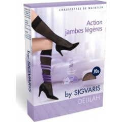 SIGVARIS DELILAH Chaussettes de maintien 70D Couleur - Noir, Taille - Taille 3