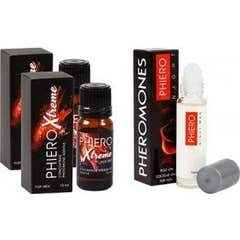 Phiero Xtreme concentré de phéromones 10mlx2 pcs + parfum aux phéromones 10ml