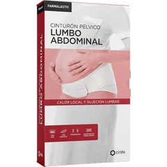 Farmalastic Ceinture pelvienne lombo-abdominale blanche Taille G 1 unité