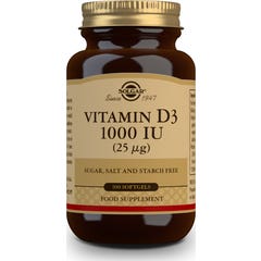 Solgar Vitamina D3 1000UI 100 Comprimés