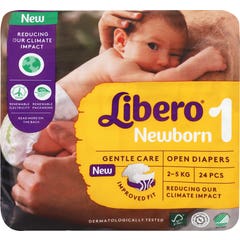 Libero Newborn 1 Couche 2-5kg 24uts