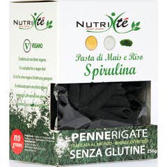 Nutrité Penne Rigate Spiruline Maïs et Riz 250g