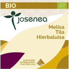 Josenea melisa lime tilleul herbe de tilleul bio boîte 15 pyramides
