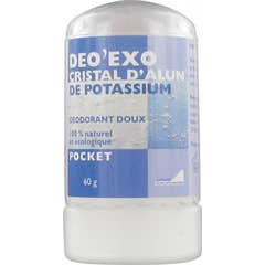 Deo'Exo Déodorant Cristal D'Alun De Potassium 60g