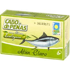 Huile d'olive de thon à nageoires jaunes Cabo De Peñas Eco 120g