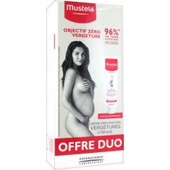 Mustela Maternité Crème Prévention Vergetures 2 x 150 ml
