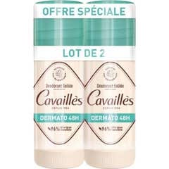 Rogé Cavaillès Déodorant Dermato 48H Stick 2x40ml