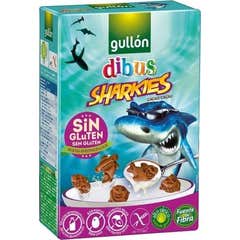 Gullón Biscuits Dibus Sharkies Cacao Sans Gluten Bio 250g