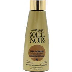 Soleil Noir Lait Vitaminé Bronzage Intense SPF4 150ml