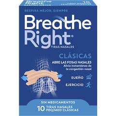 Breathe Right® Petites Bandelettes nasales 10 pièces