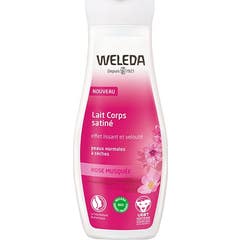 Weleda Lait Corporel Satine Rose 200ml