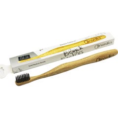 Brosse à dents nordique 100% biodégradable en bambou avec porte-dents