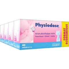 Physiodose Sérum Physiologique Stérile 4x40 Unidoses