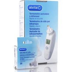 Alvita Termómetro De Oído: Cubiertas Sonda 1ud