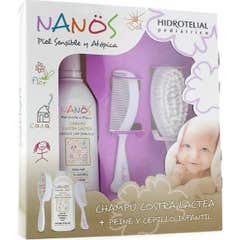 Hidrotelial Pack Nanos Champu Costra Lactea + Cepillo Y Peine *